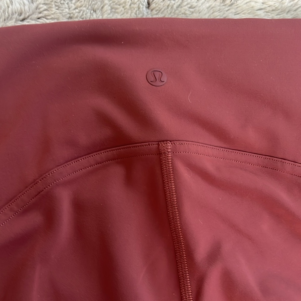 Lululemon Instill Leggings Mulled Wine - Picture 2 of 3